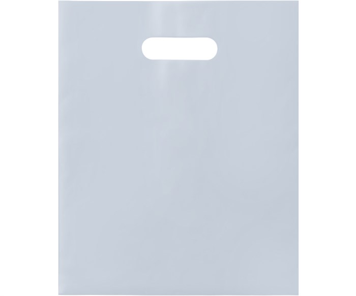 Пакет с Вашим логотипом ПВД 40х50 мм, серебро, 70 мкр, печать 1+0 (односторонняя, одноцветная) 10289