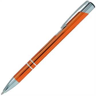 Ручка металлическая шариковая Z-PEN, COSMO  (оранжевая) с Вашим логотипом 10236