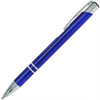 Ручка металлическая шариковая Z-PEN, COSMO  (синяя) с Вашим логотипом 10238