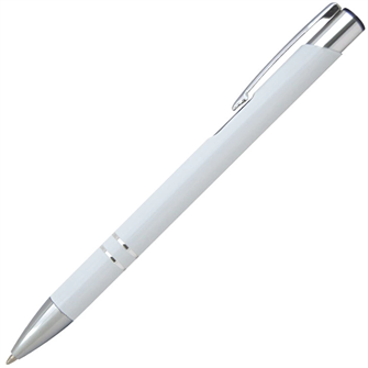 Ручка металлическая шариковая Z-PEN, COSMO  (белая) с Вашим логотипом 10240