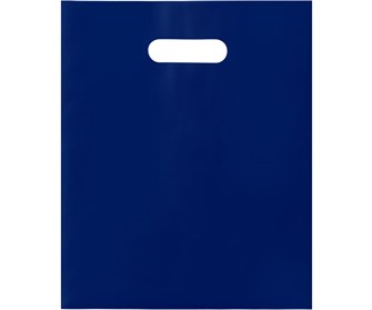 Пакет ПВД с Вашим логотипом 30х40 мм, темно-синий, 70 мкр, печать 1+0 (односторонняя, одноцветная) 10244