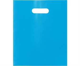 Пакет ПВД с Вашим логотипом 30х40 мм, голубой, 70 мкр, печать 1+0 (односторонняя, одноцветная) 10246