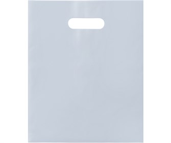 Пакет ПВД с Вашим логотипом 30х40 мм, серебро, 70 мкр, печать 1+0 (односторонняя, одноцветная) 10253