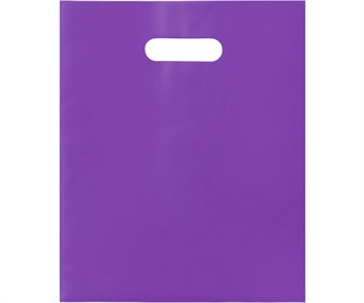 Пакет ПВД с Вашим логотипом 30х40 мм, фиолетовый, 70 мкр, печать 1+0 (односторонняя, одноцветная) 10256