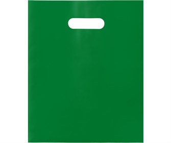 Пакет с Вашим логотипом ПВД 40х50 мм, зеленый, 70 мкр, печать 1+0 (односторонняя, одноцветная) 10282