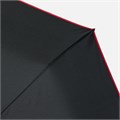 Зонт складной Edgeline, черный с красным 10802