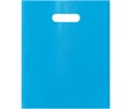 Пакет ПВД с Вашим логотипом 30х40 мм, голубой, 70 мкр, печать 1+0 (односторонняя, одноцветная) 10246