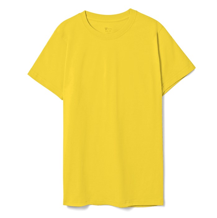 Футболка детская T-Bolka Kids, желтая 11014