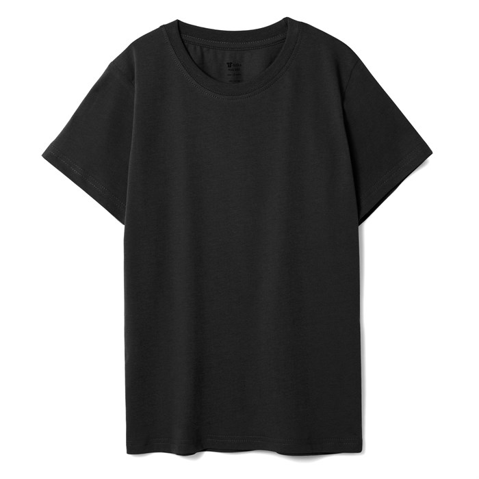 Футболка детская T-Bolka Kids, черная 11020