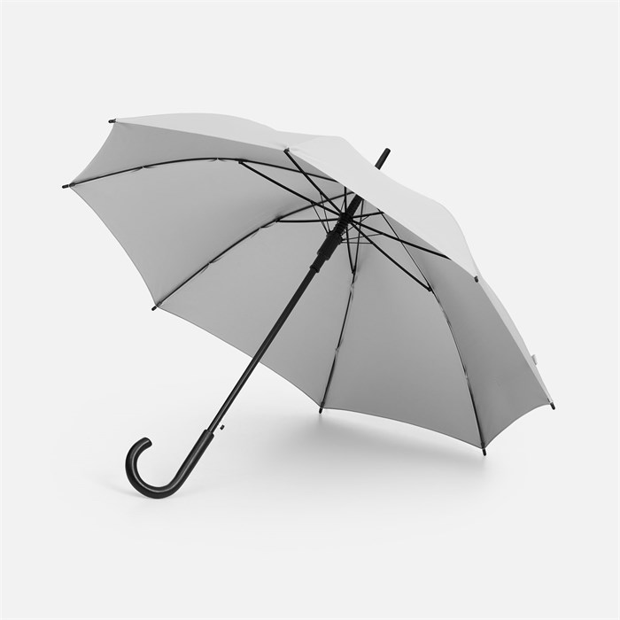 Зонт-трость Standard (цвет белый с серебристым внутри) 10570