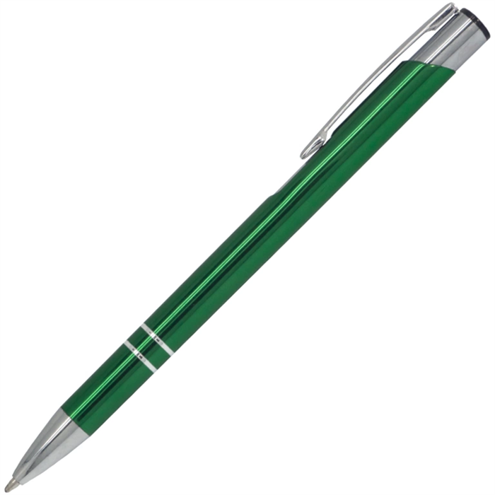 Ручка металлическая шариковая Z-PEN, COSMO  (зеленая) с Вашим логотипом 10232