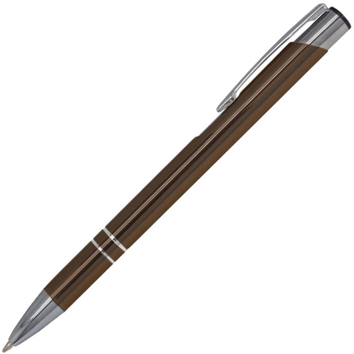 Ручка металлическая шариковая Z-PEN, COSMO  (коричневая) с Вашим логотипом 10234