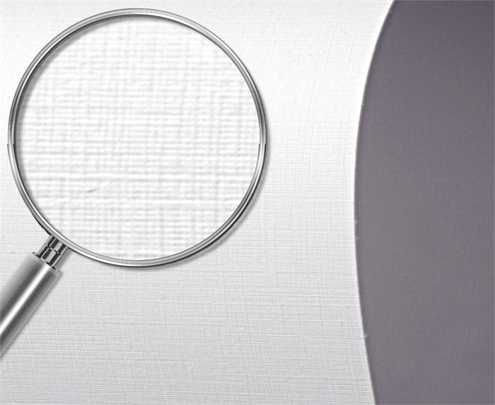 Визитки односторонние 90х50 мм  (белый картон  с тиснением "Лен" 350 гр./кв.м.) 10015