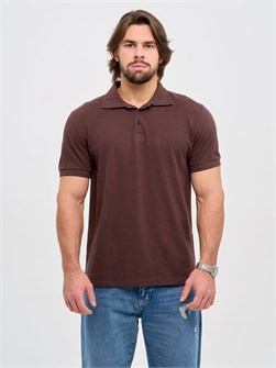 {{photo.Alt || photo.Description || 'Рубашка поло с Вашим логотипом  с коротким рукавом коричневая'}}