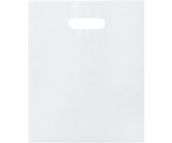 Пакет ПВД с Вашим логотипом 30х40 мм, белый, 70 мкр, печать 1+0 (односторонняя, одноцветная) 10196