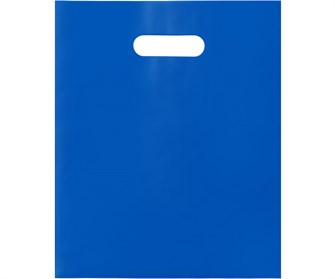 Пакет ПВД с Вашим логотипом 30х40 мм, синий, 70 мкр, печать 1+0 (односторонняя, одноцветная) 10254
