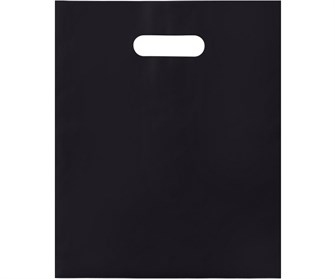 Пакет ПВД с Вашим логотипом 30х40 мм, черный, 70 мкр, печать 1+0 (односторонняя, одноцветная) 10257