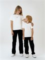 Футболка детская T-Bolka Kids, белая (теплый оттенок) 11008