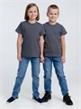 Футболка детская T-Bolka Kids, темно-серая (графит) 11012