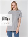 Футболка унисекс T-Bolka 160, серый меланж 11024