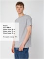 Футболка унисекс T-Bolka 160, серый меланж 11024