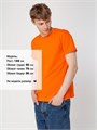 Футболка унисекс T-Bolka 160, оранжевая 11109