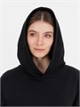 Худи оверсайз унисекс Outshine, черное 11136