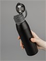 Бутылка для воды Billy Gym, матовая черная 10538