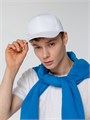Бейсболка Promo, белая с Вашим логотипом 10686