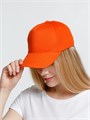 Бейсболка Promo, оранжевая с Вашим логотипом 10688