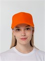 Бейсболка Standard, оранжевая с Вашим логотипом 10698
