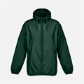 Ветровка унисекс Shield, темно-зеленая 10767